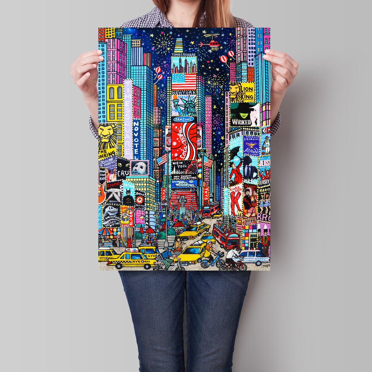 ステッカー付き‼️ CNY.NYC BOOK Peter Sutherland Amazon.com: Navy Peony Iconic New York City Travel Stickers