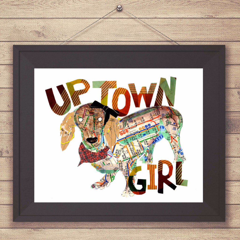 Map dog "UPTOWN GIRL"