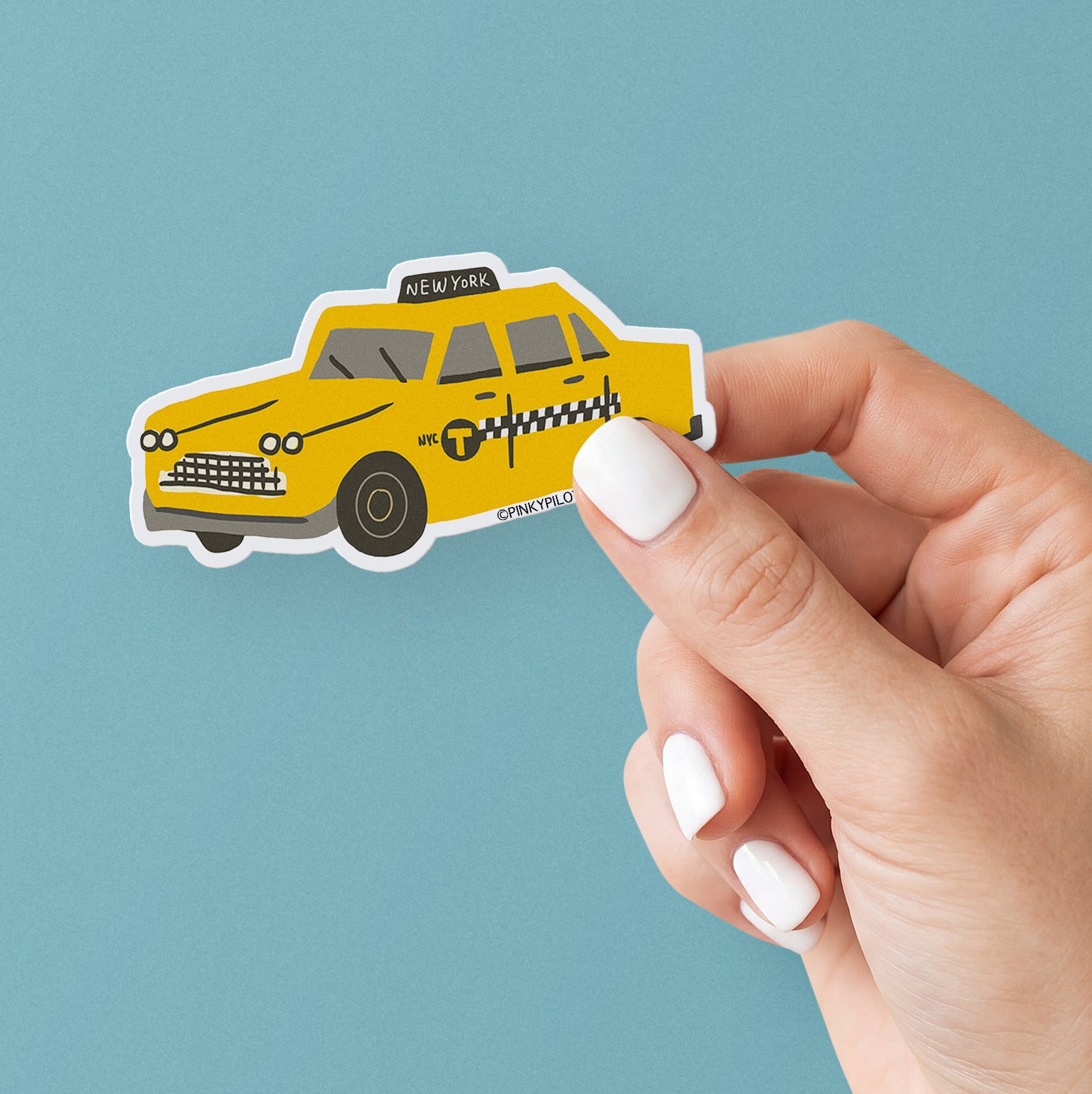 NYC TAXI STICKER
