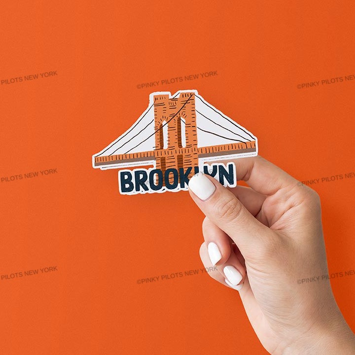 BROOKLYN BRIDGE STICKER