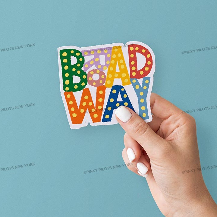 BROADWAY STICKER
