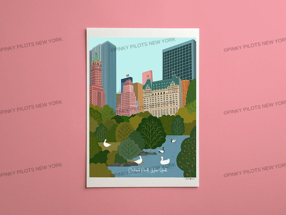 Central Park NYC Art Print/Central Park/NYC art print