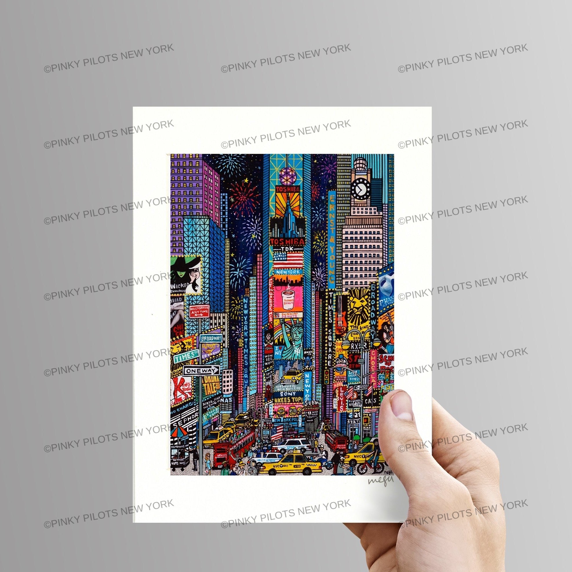 Heart of the world Times Square New York