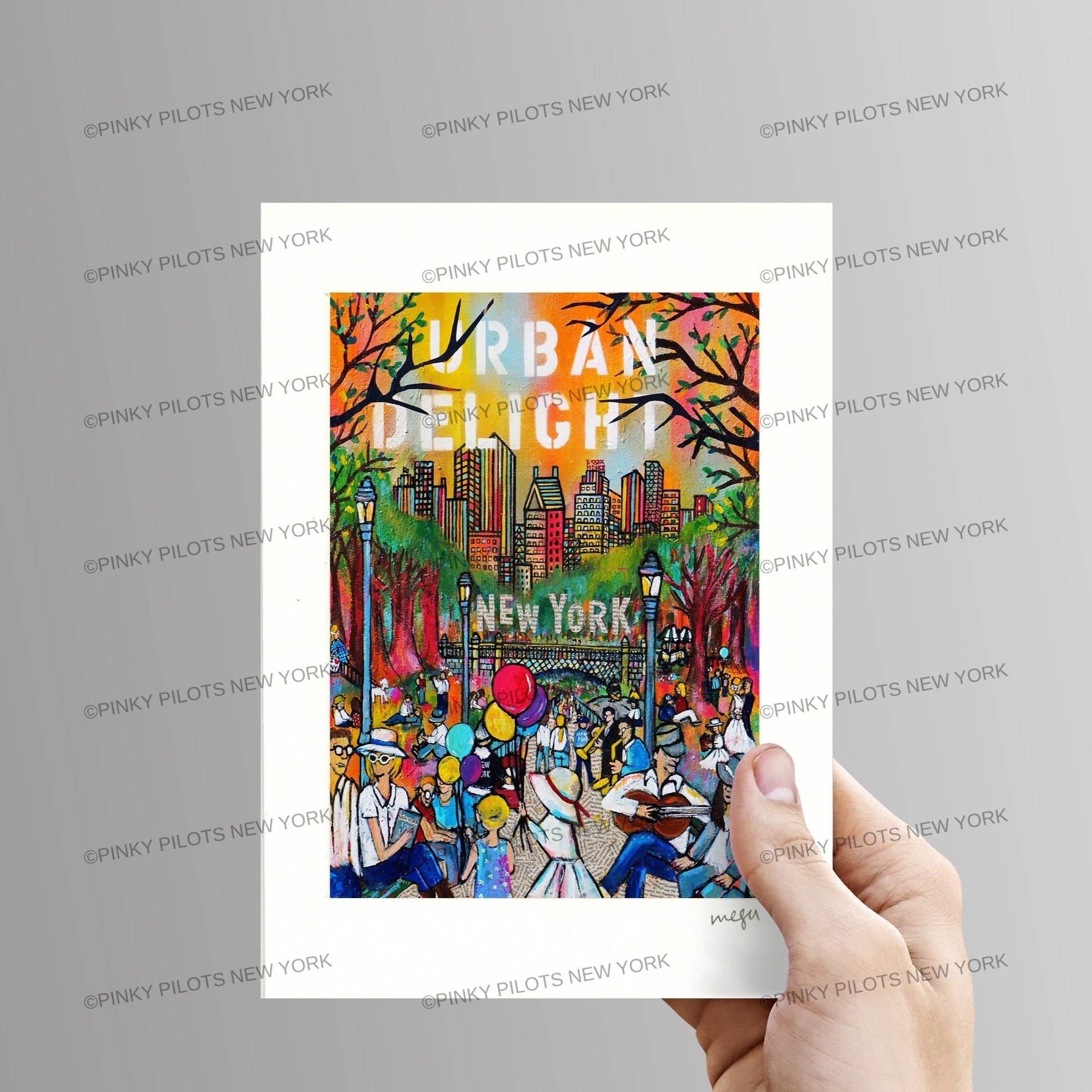 Urban delight /Central park New York