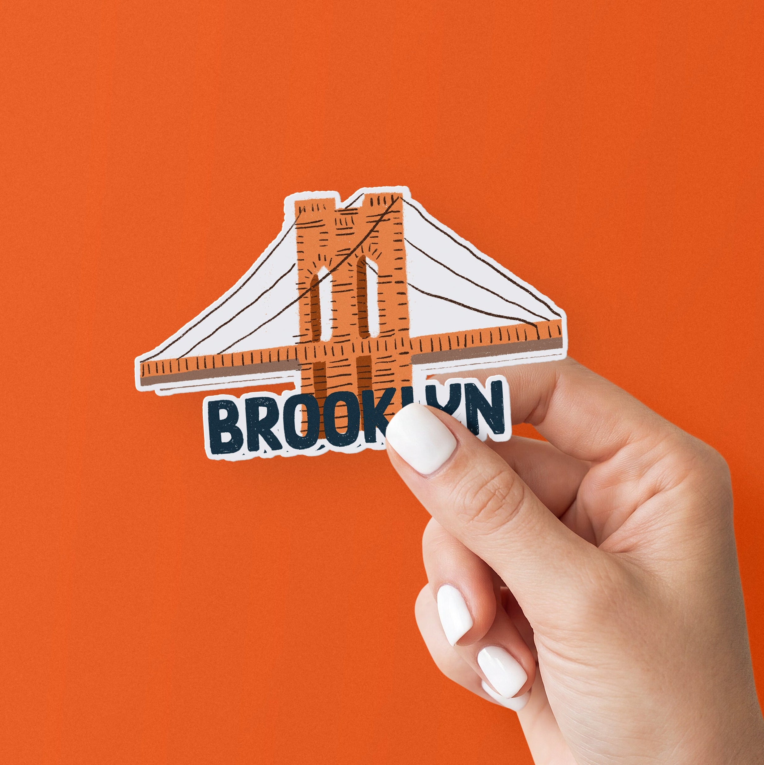 BROOKLYN BRIDGE STICKER