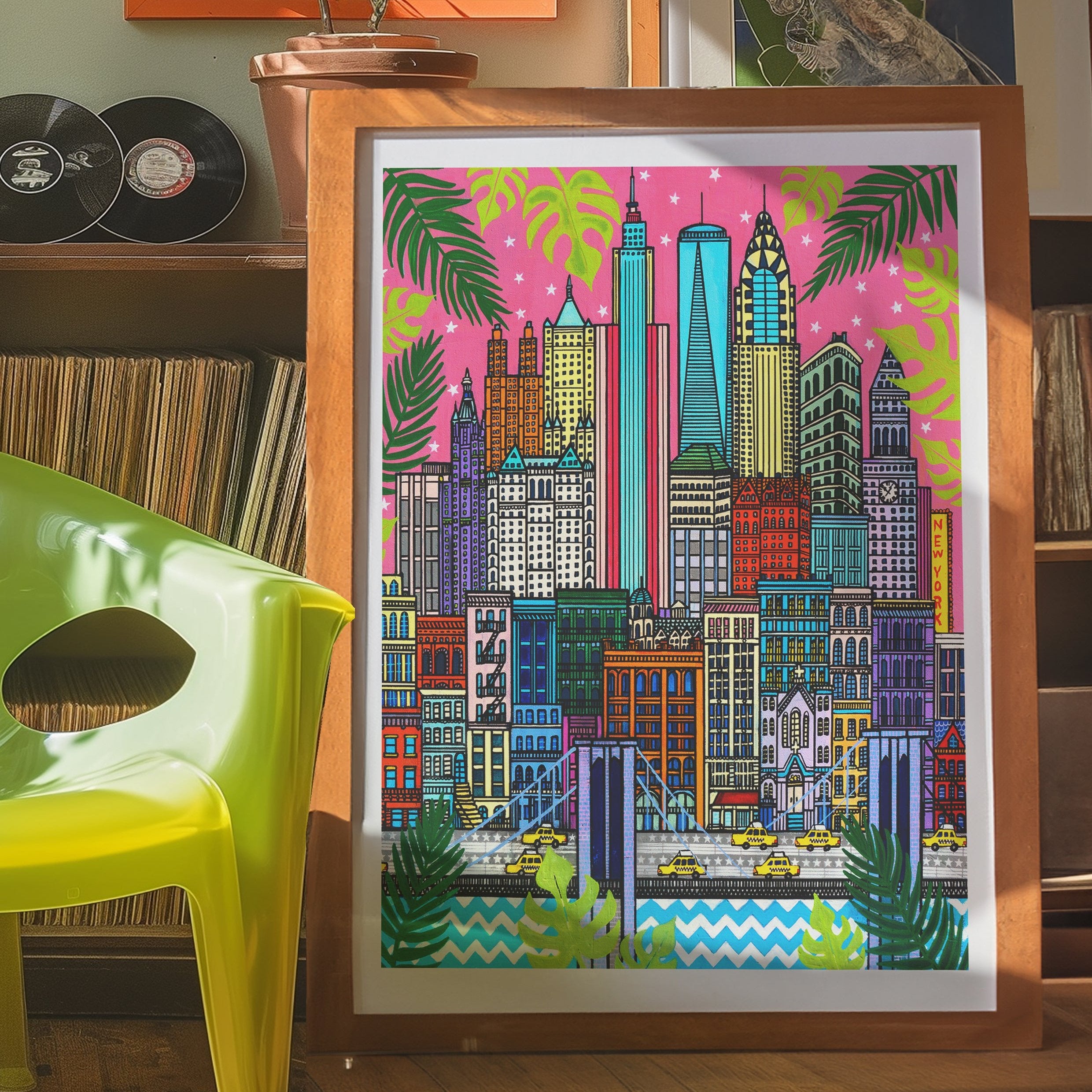 NEW YORK ART/ A FLORESCENCE CITY