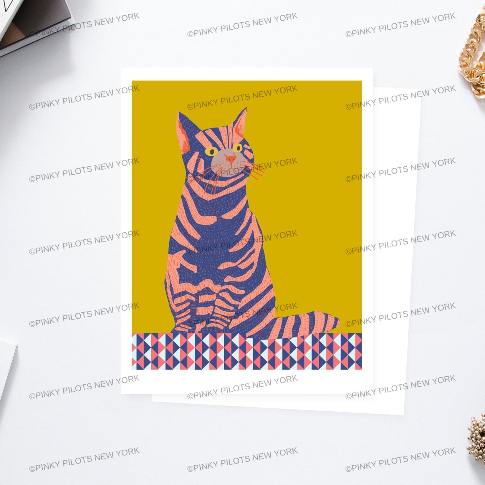 Tom Cat art print/cat illustration /cat print wall art/art print cat/cat