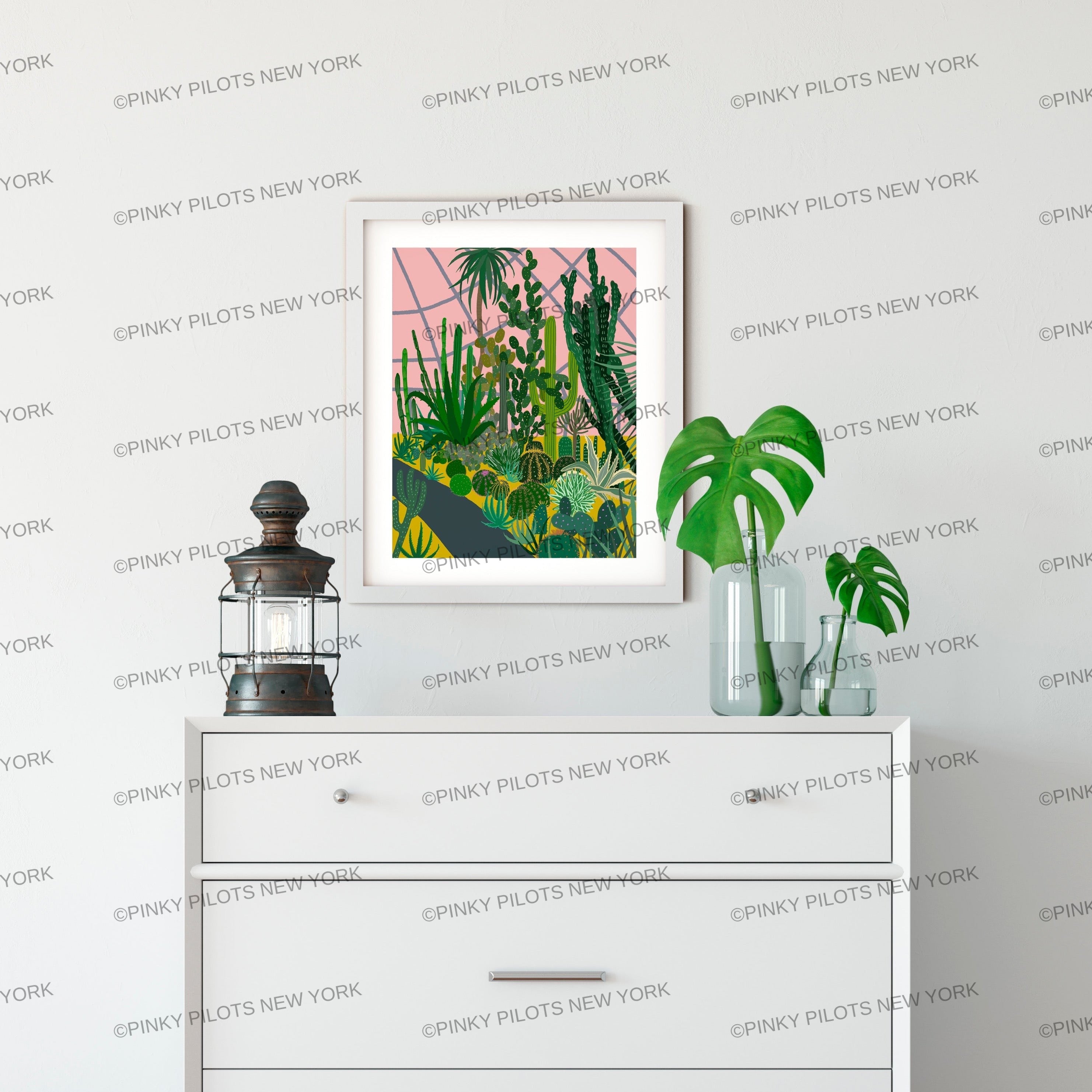 BRONX BOTANICAL GARDEN ART/Botanical garden NYC art print
