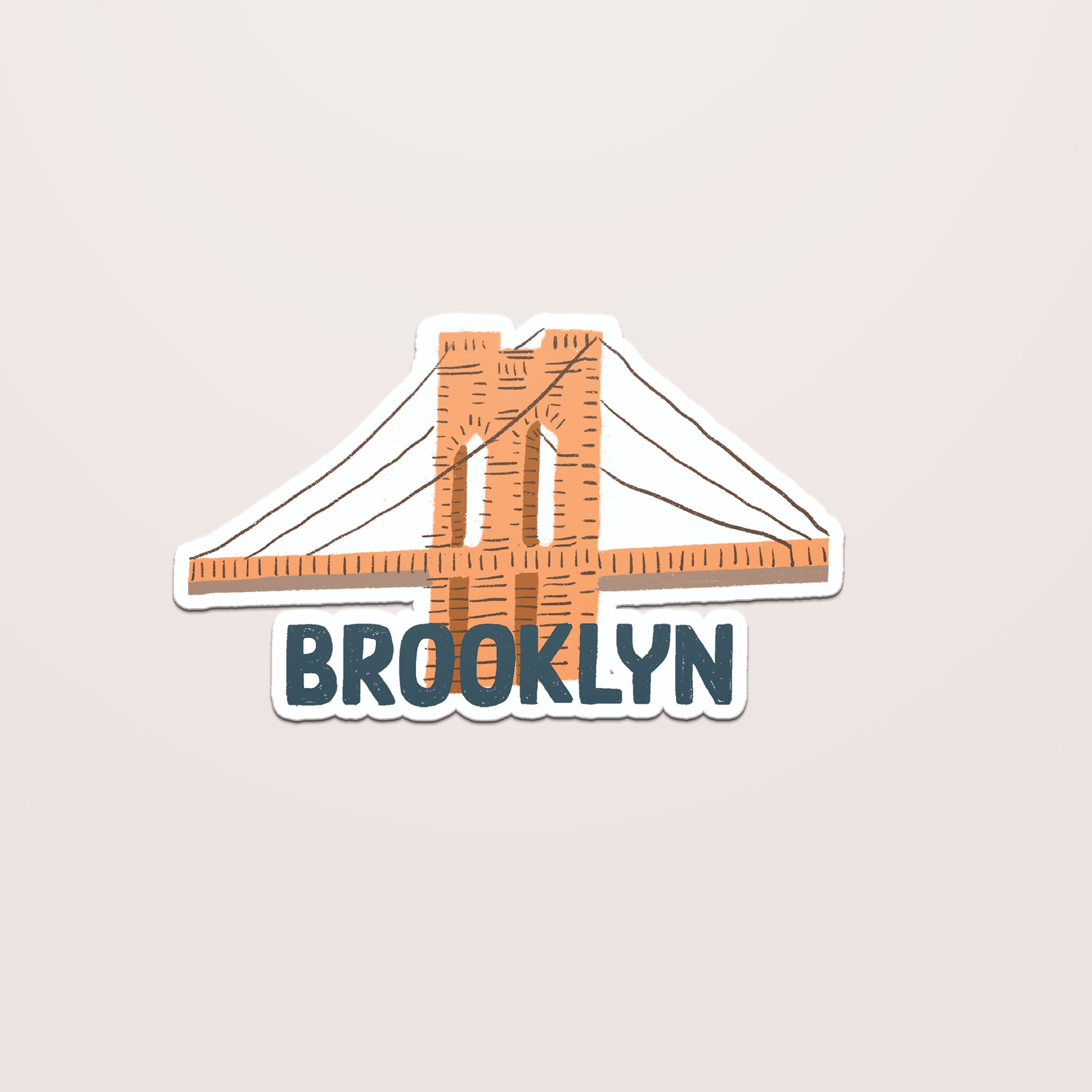 BROOKLYN BRIDGE STICKER