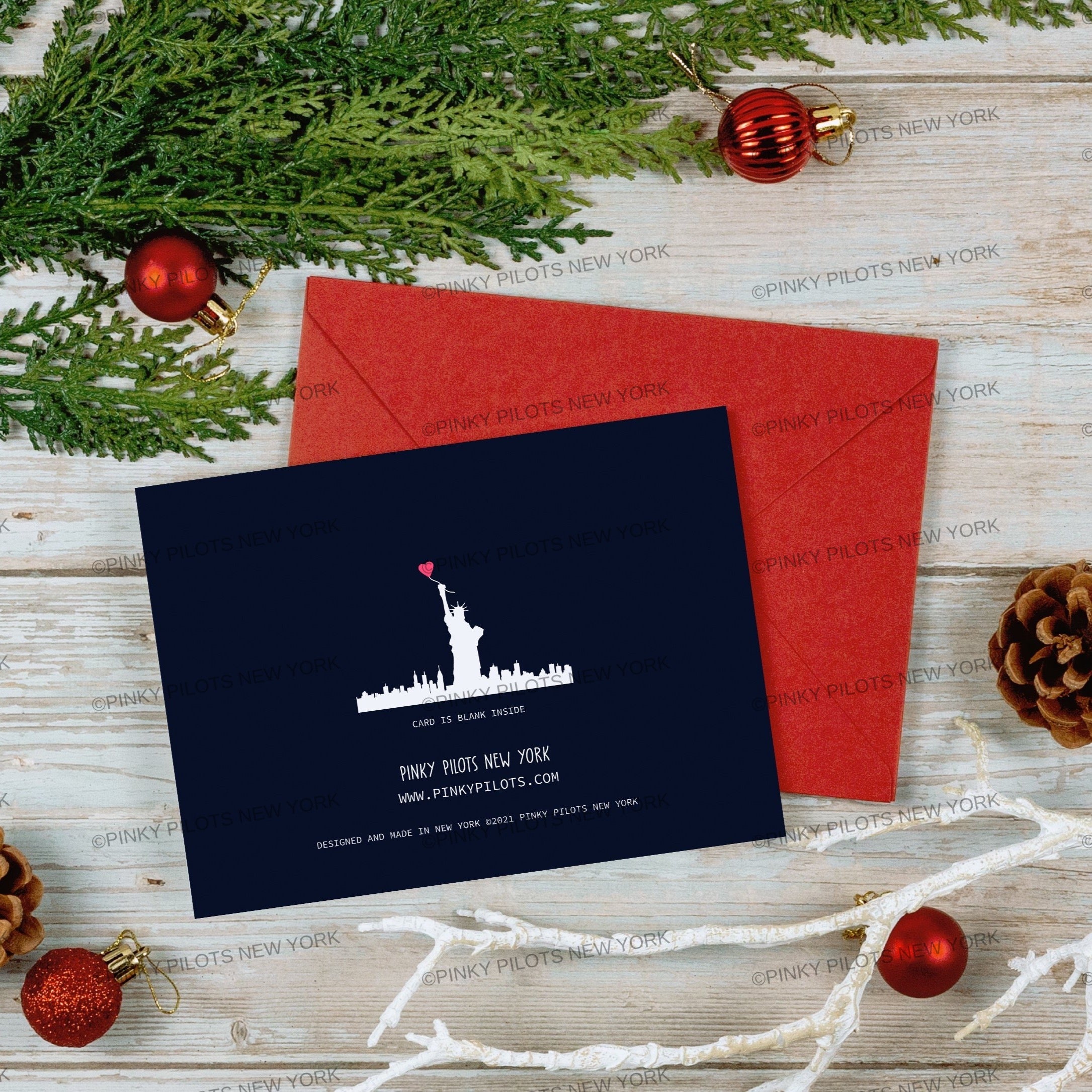 New York City Holiday card / Christmas card /New York Holiday card