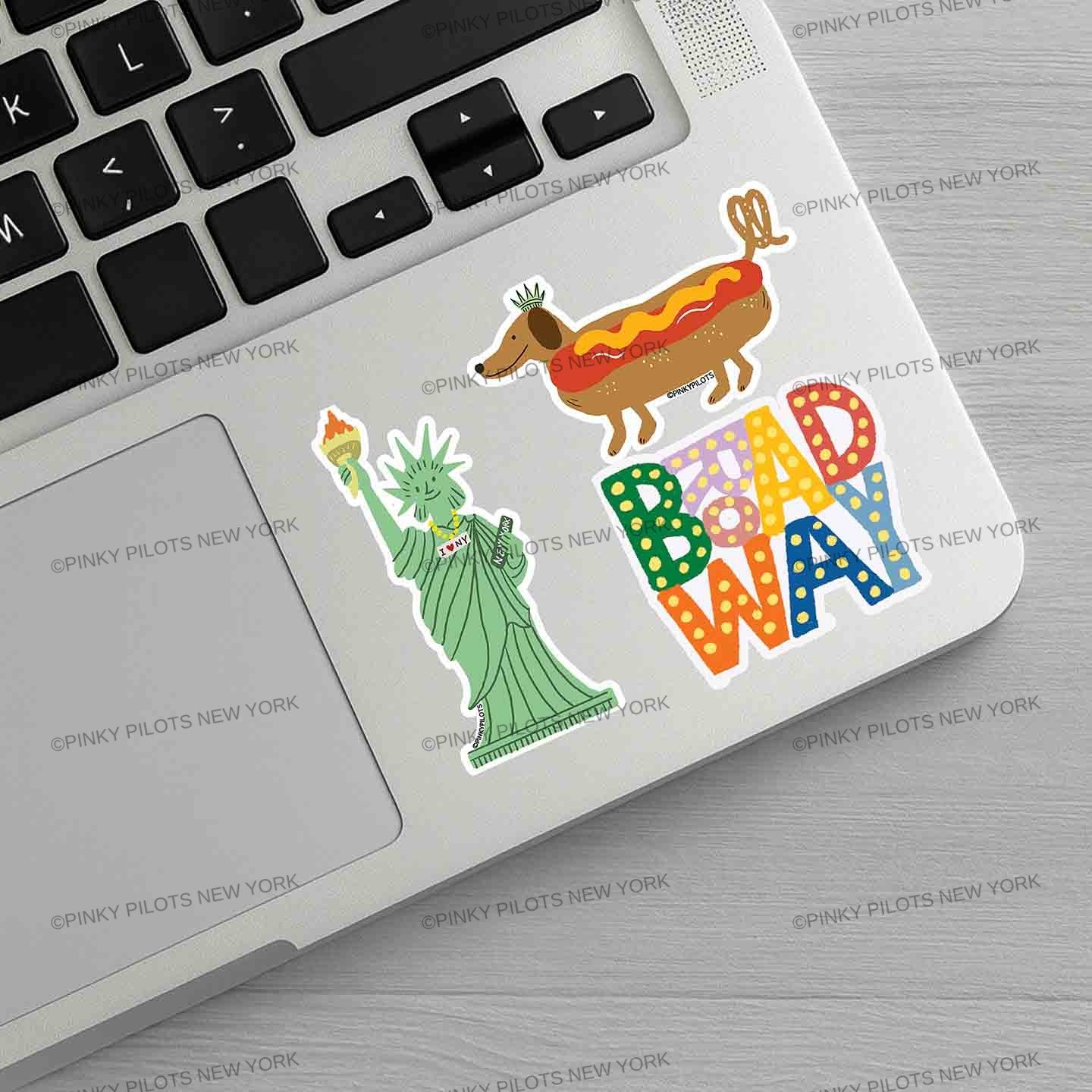 BROADWAY STICKER