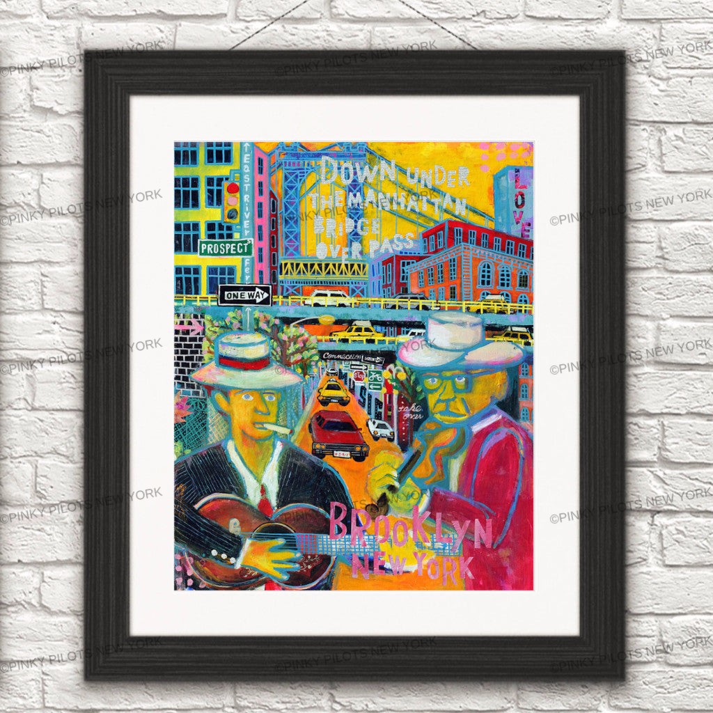 The good old day/Brooklyn Dumbo music art