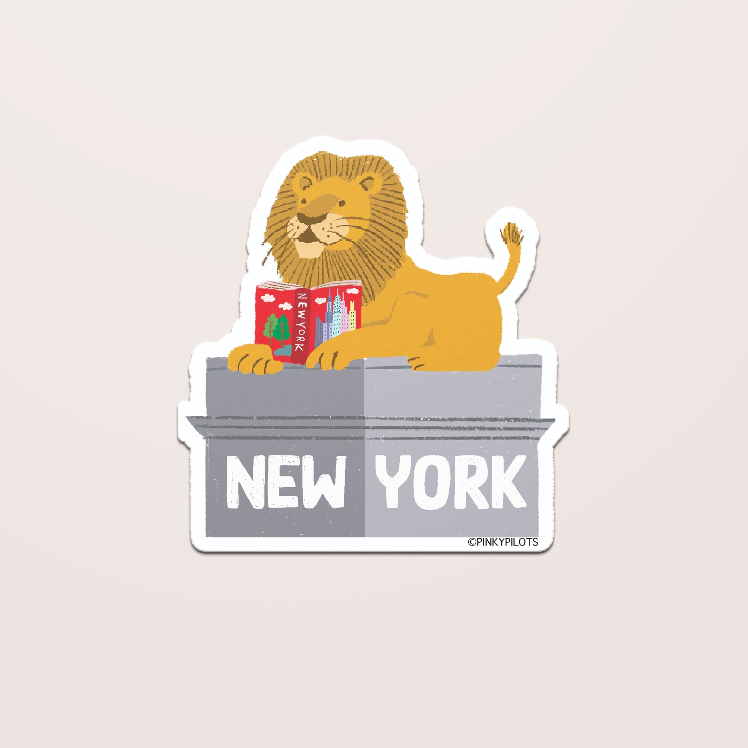 NYC ICON  6-PACK STICKERS SET  A