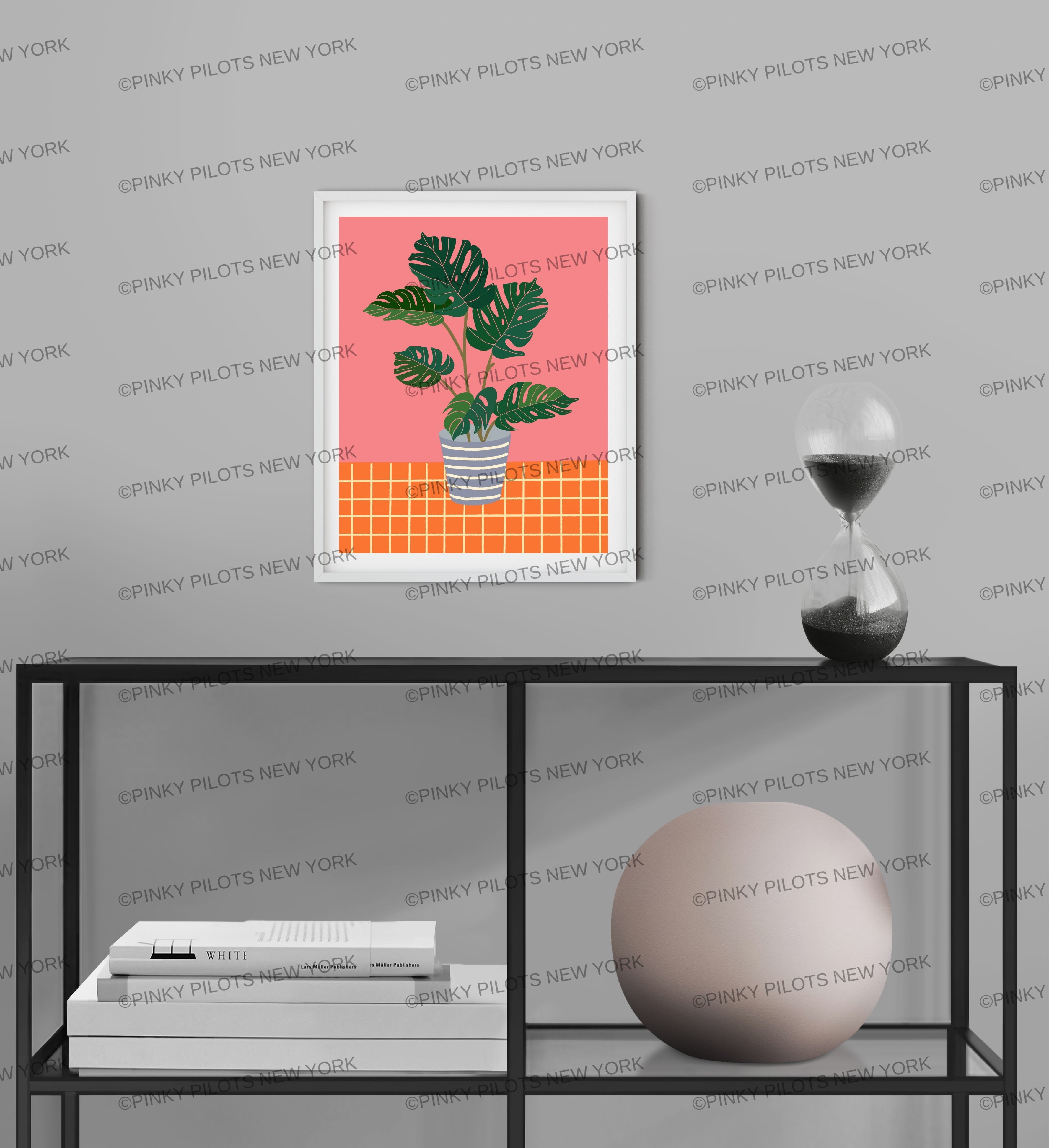 Monstera plant Art print/Monstera plants/plants print/Monstera art print