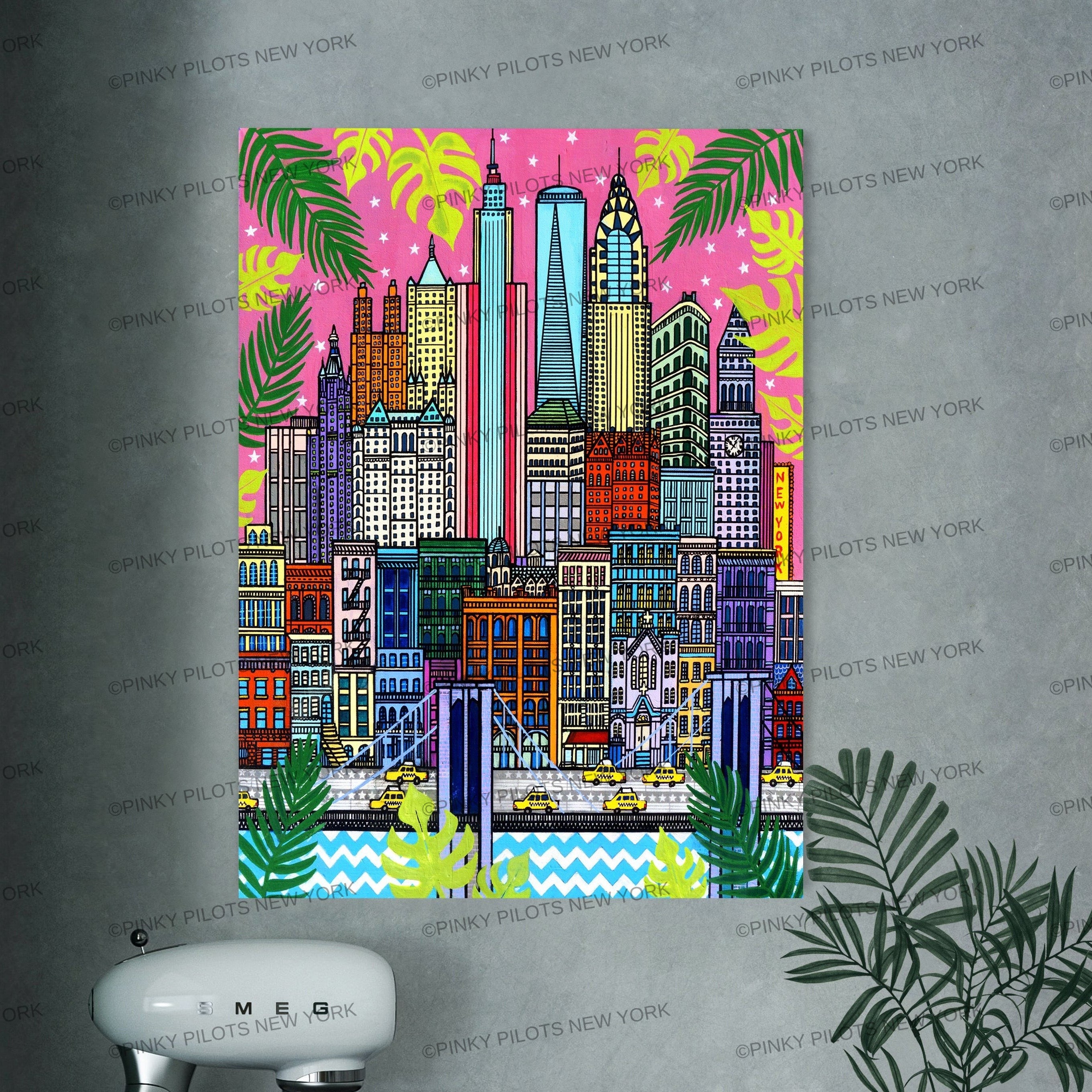 NEW YORK ART/ A FLORESCENCE CITY
