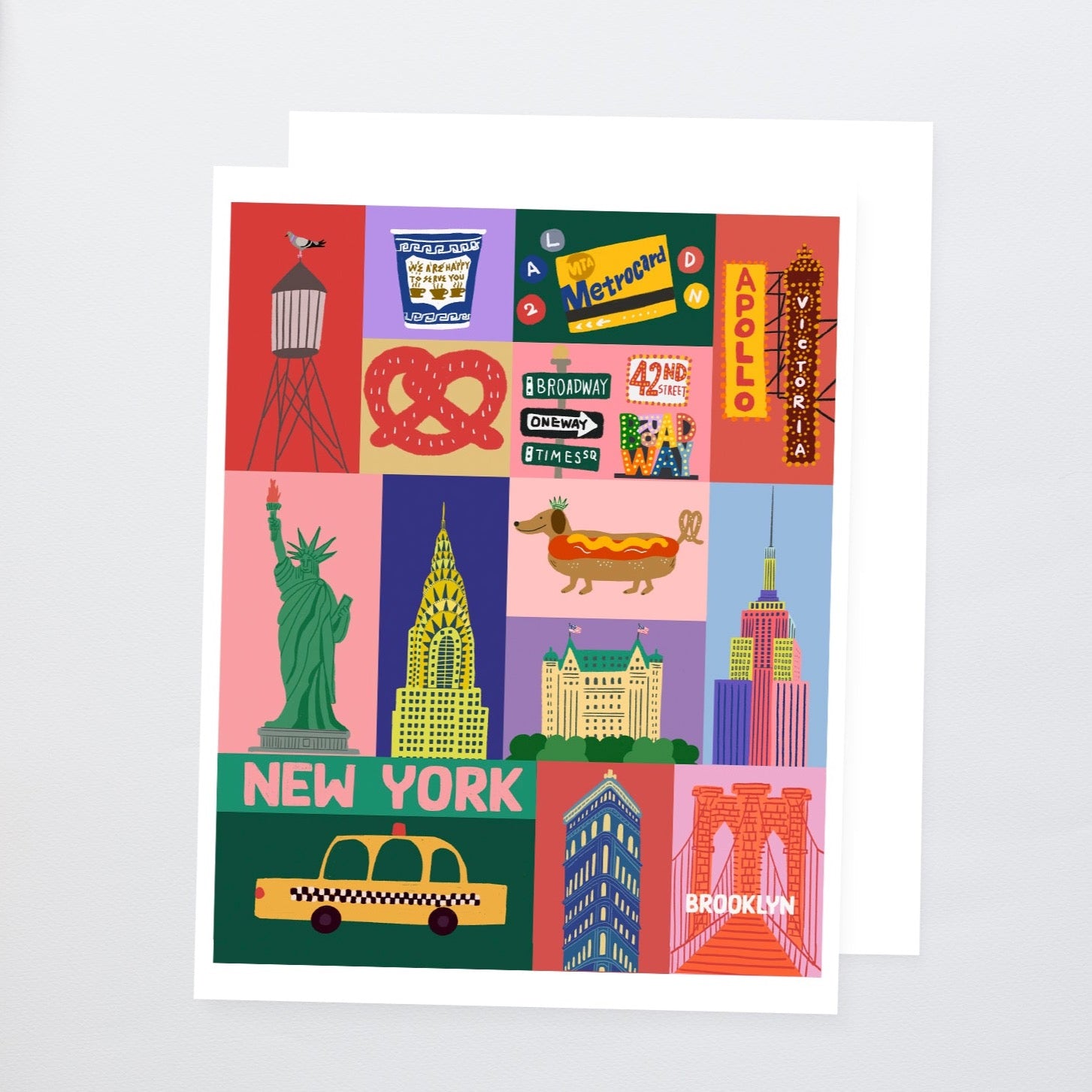 NYC art print/New York illustration /new york print wall art/art print New York
