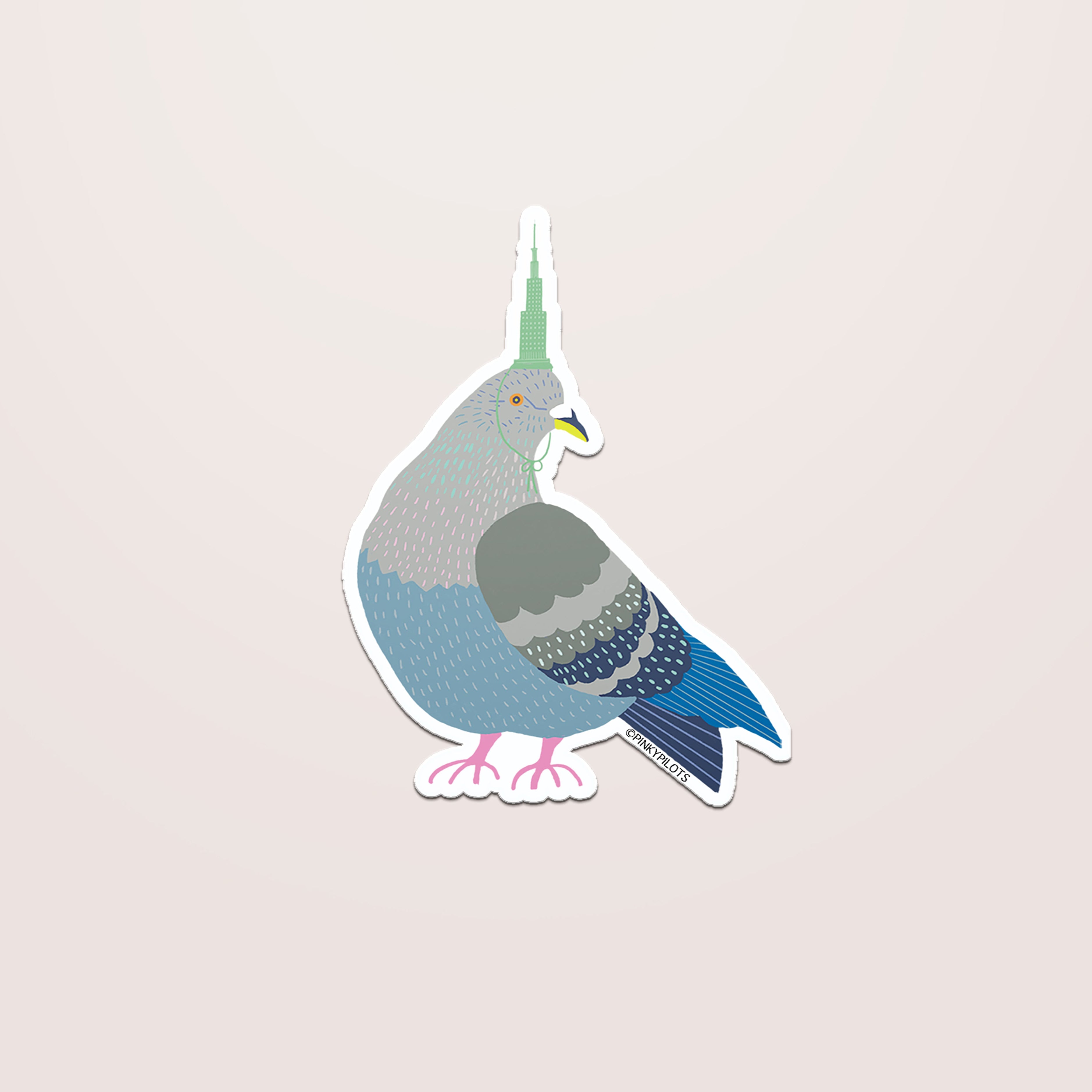 NYC PIGEON STICKER