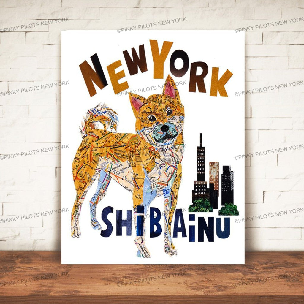Map Dog SHIBA-INU