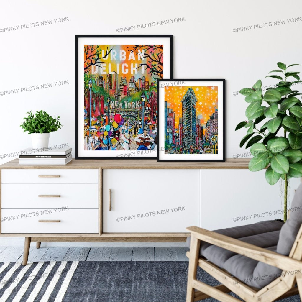 Urban delight /Central park New York