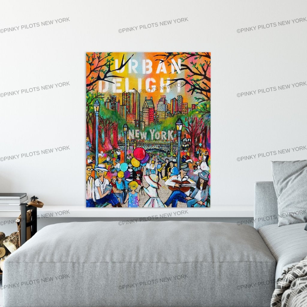 Urban delight /Central park New York