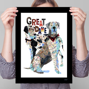 Map Dog "GREAT DANE"