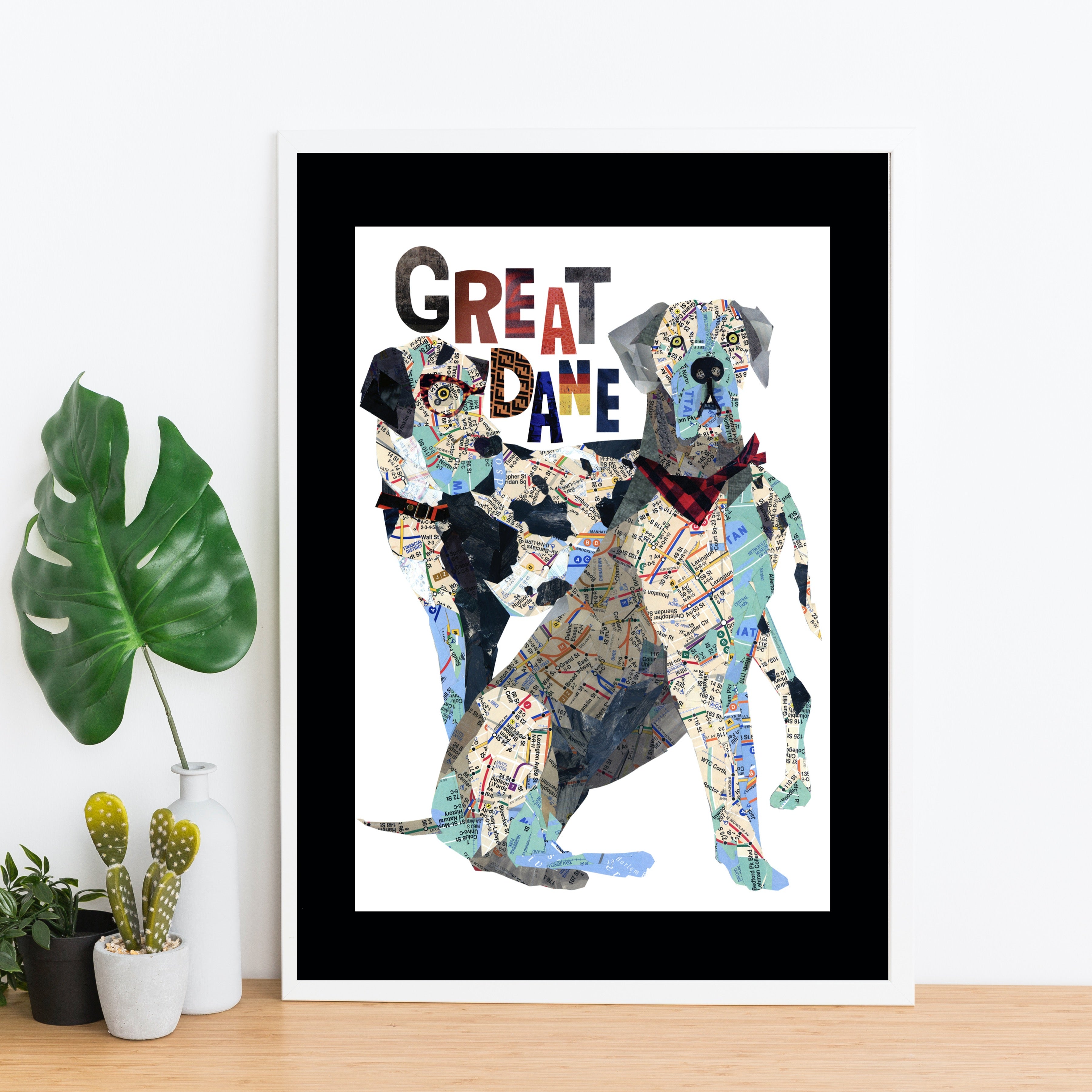 Map Dog "GREAT DANE"