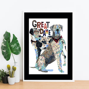 Map Dog "GREAT DANE"