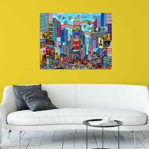 Times square New York "The outstanding city of lights''