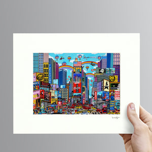 Times square New York "The outstanding city of lights''