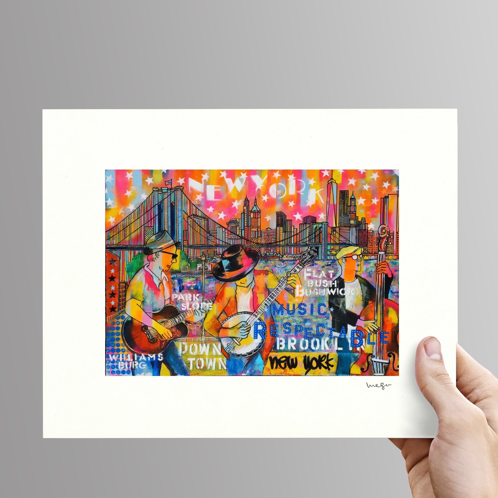 "Brooklyn Blues"/Brooklyn New York Art