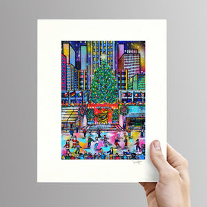 Merry and Bright NYC /Rockefeller center New York