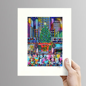 Merry and Bright NYC /Rockefeller center New York