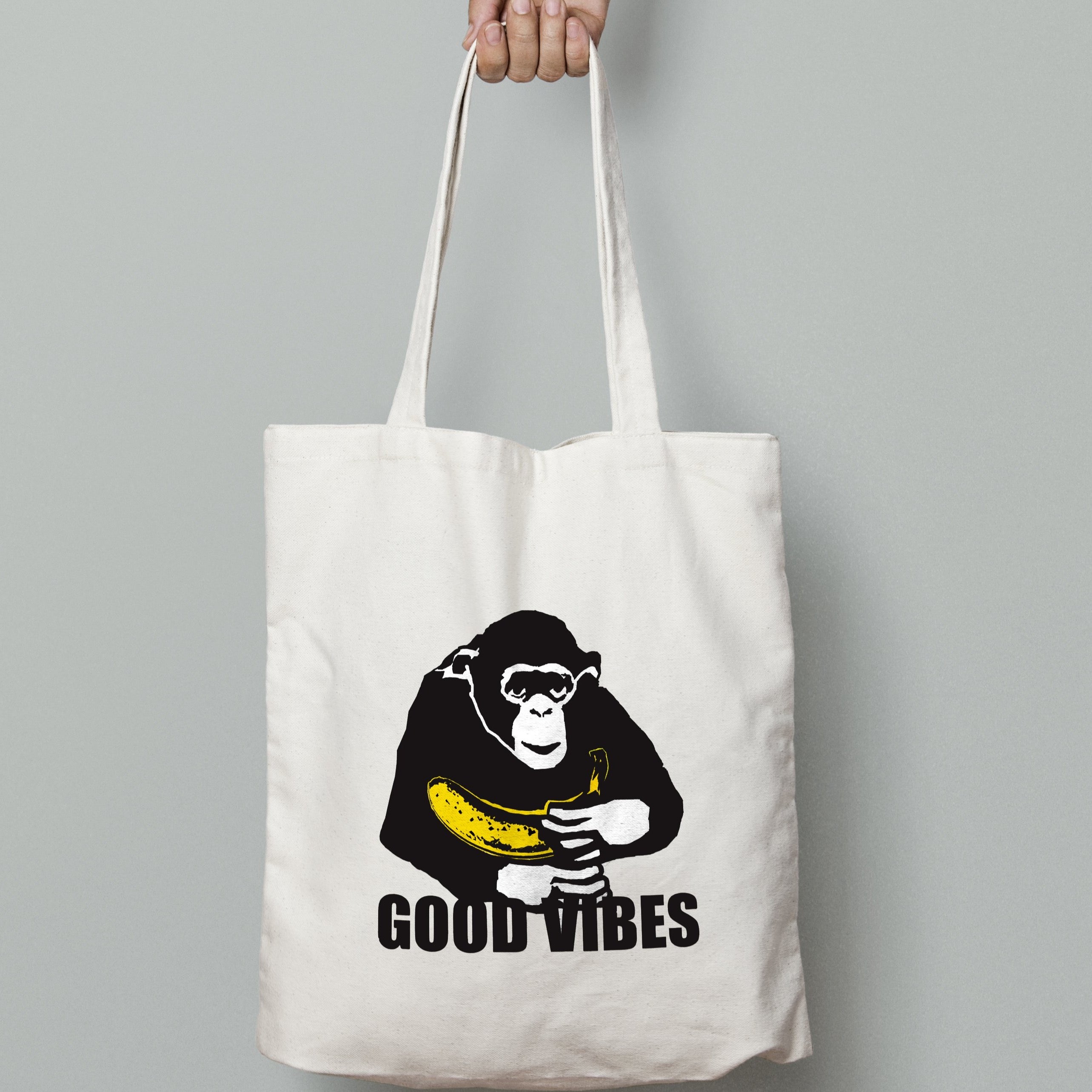 Monkey tote bag