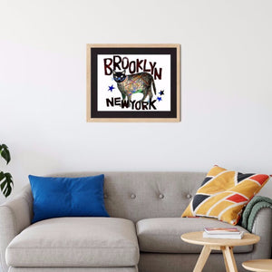 Map Cat "BROOKLYN CAT"