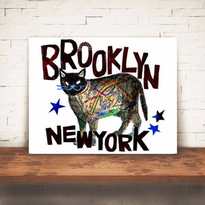 Map Cat "BROOKLYN CAT"