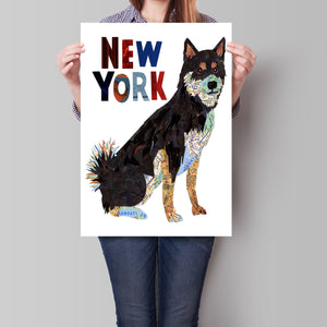 SHIBA INU DOG ART