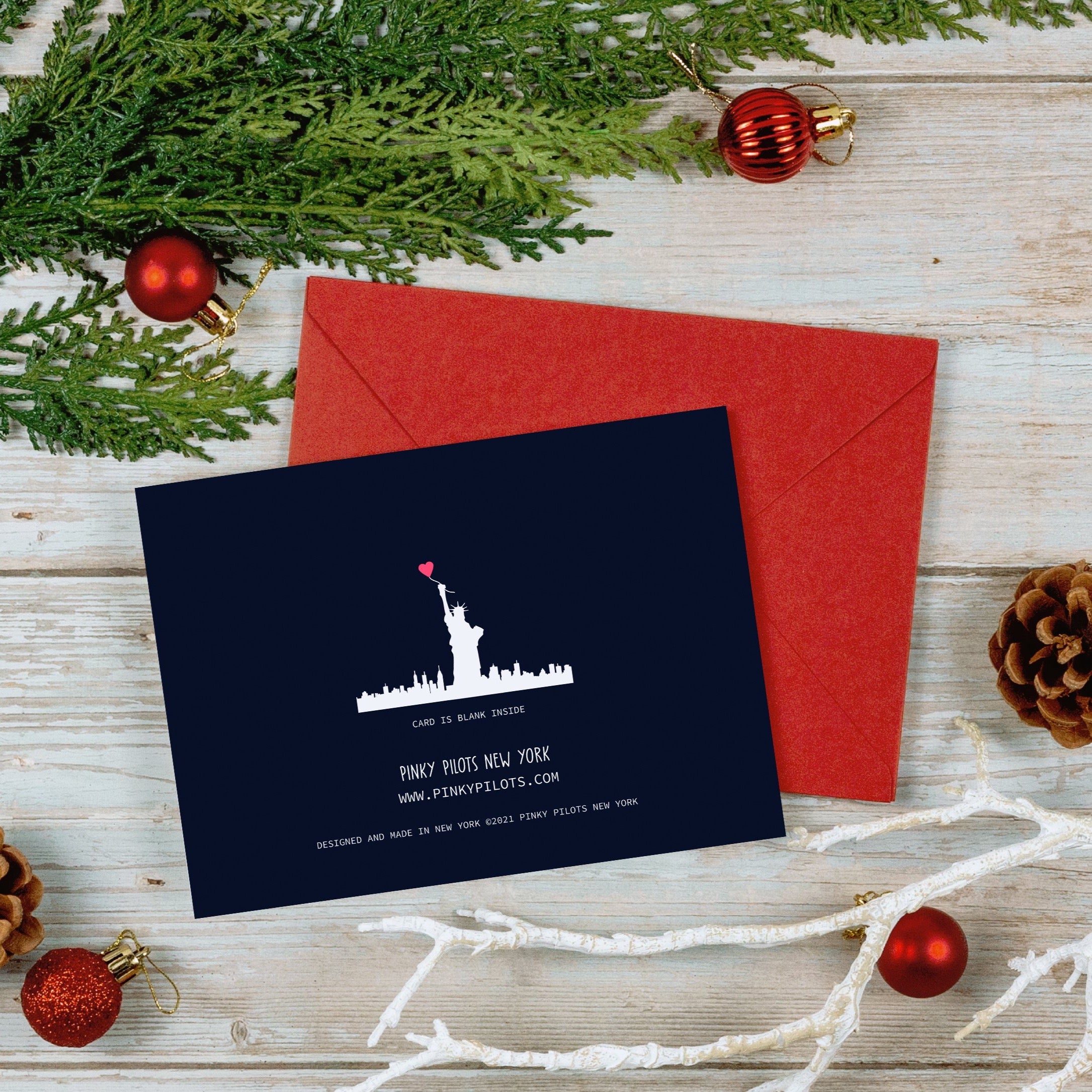 New York City Holiday card / Christmas card / Greeting card /New York Holiday card/