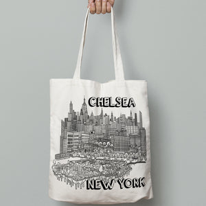 CHELSEA NEW YORK TOTE BAG