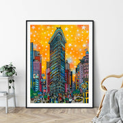 Flatiron building New York/NYC Landmark flatiron