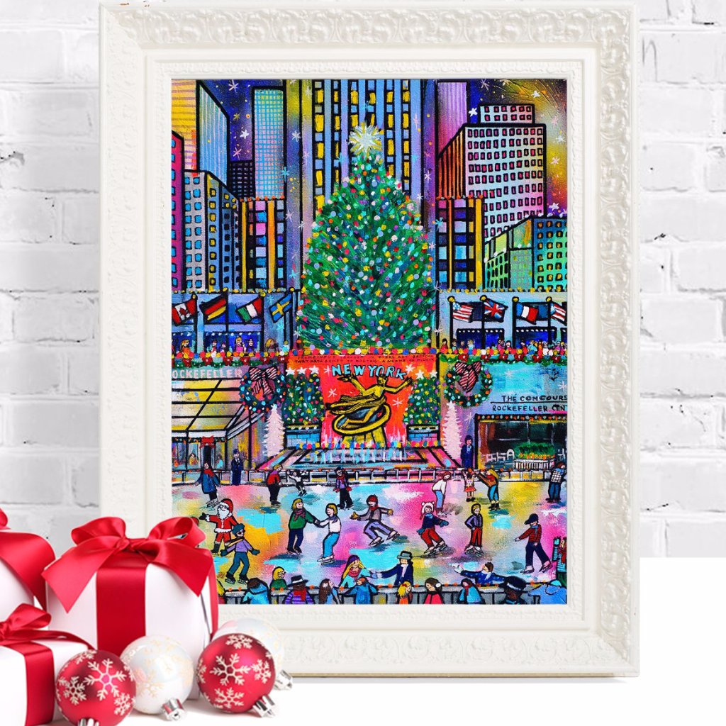 Merry and Bright NYC /Rockefeller center New York