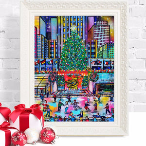 Merry and Bright NYC /Rockefeller center New York