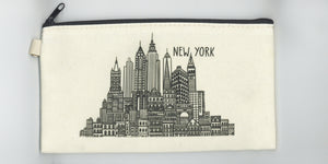 Canvas Pouch/ Canvas storage mini bag /Manhattan