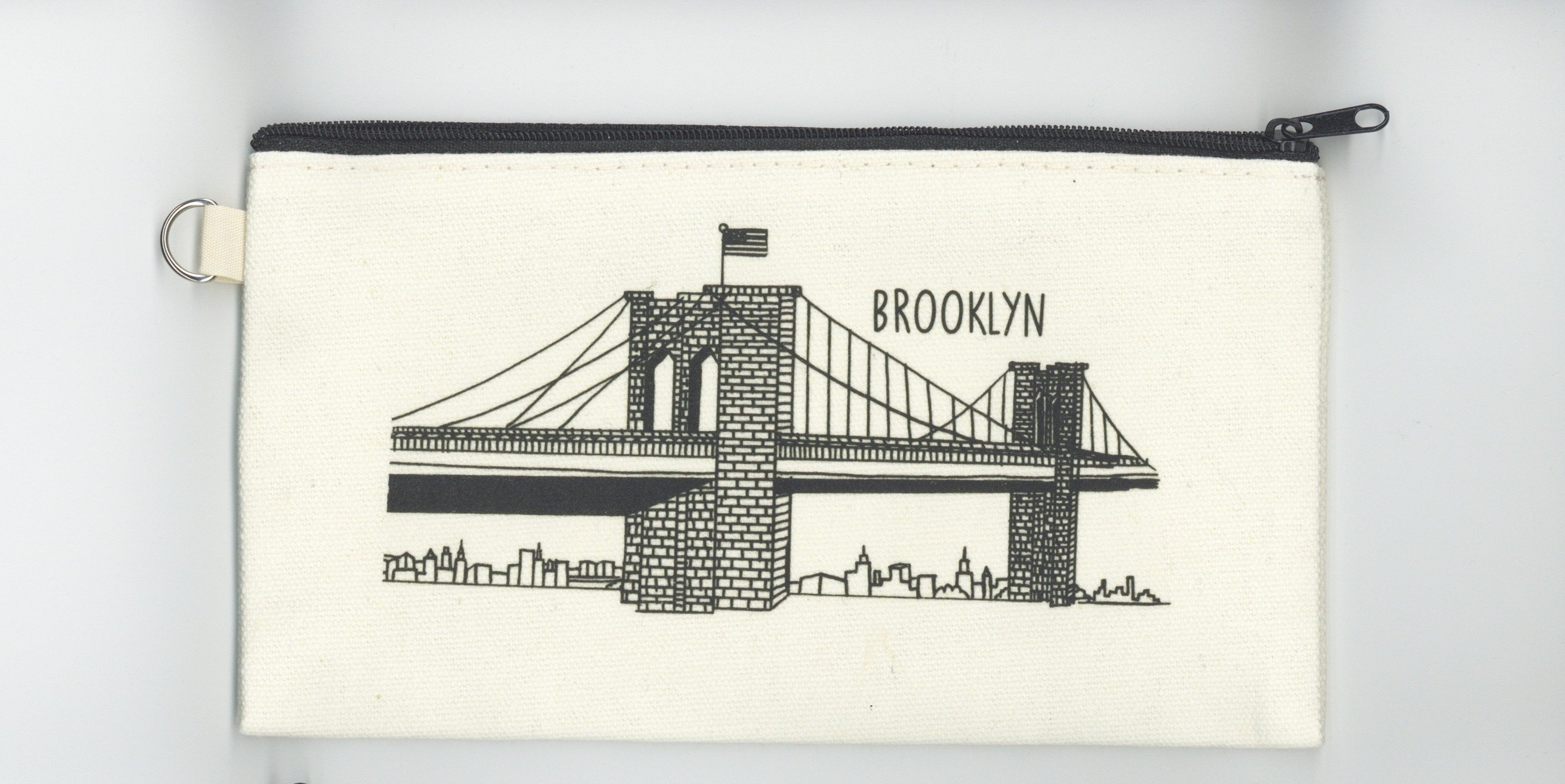 Canvas Pouch/ Canvas storage mini bag /Brooklyn