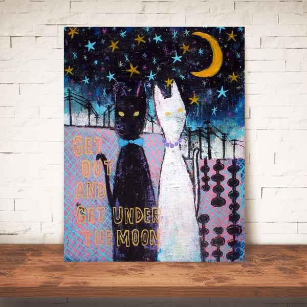 Get out and get under the moon/ Cat and Moon – PINKY PILOTS NEW YORK