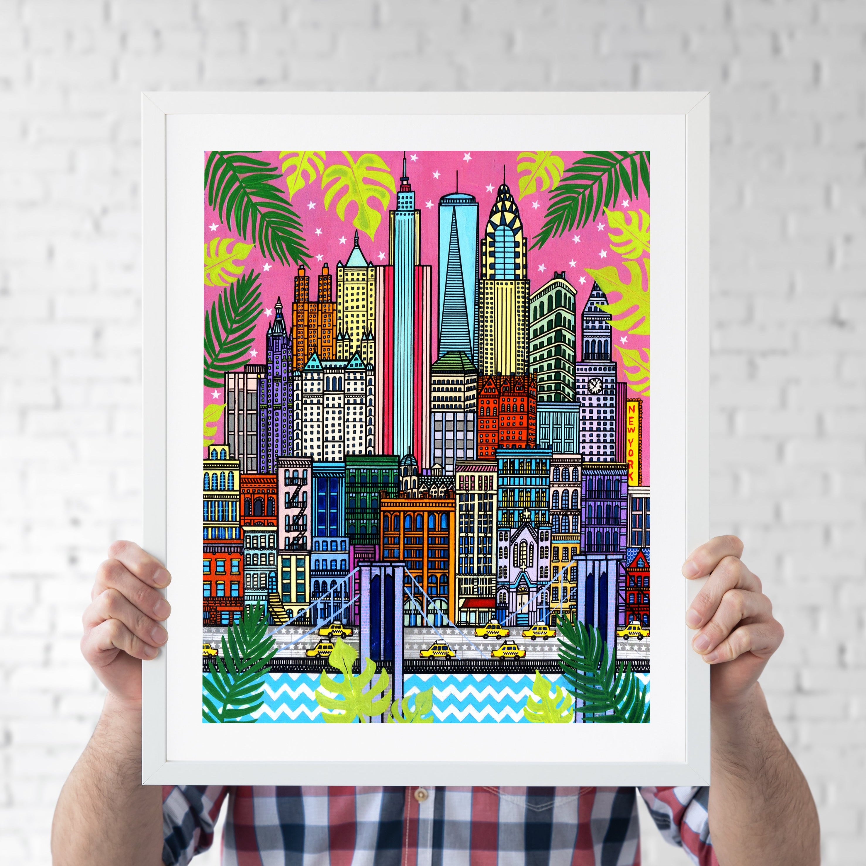 NEW YORK ART/ A FLORESCENCE CITY