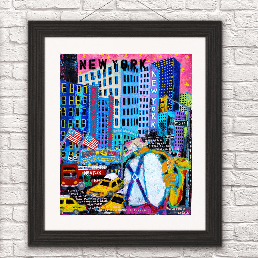 New York New York/New York Radio city music Art