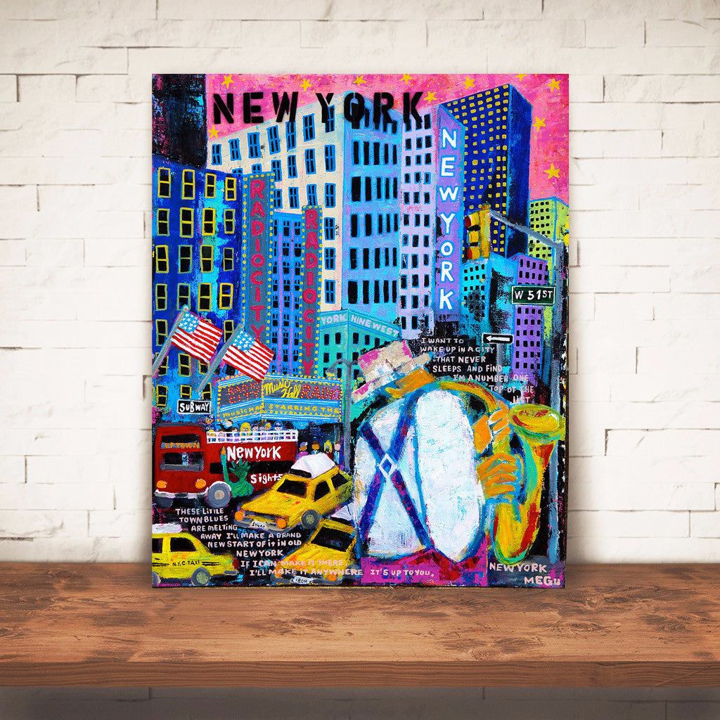 New York New York/New York Radio city music Art