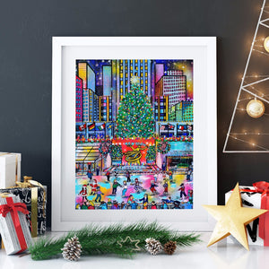 Merry and Bright NYC /Rockefeller center New York