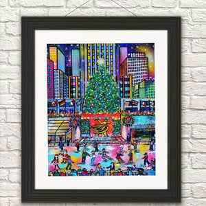 Merry and Bright NYC /Rockefeller center New York