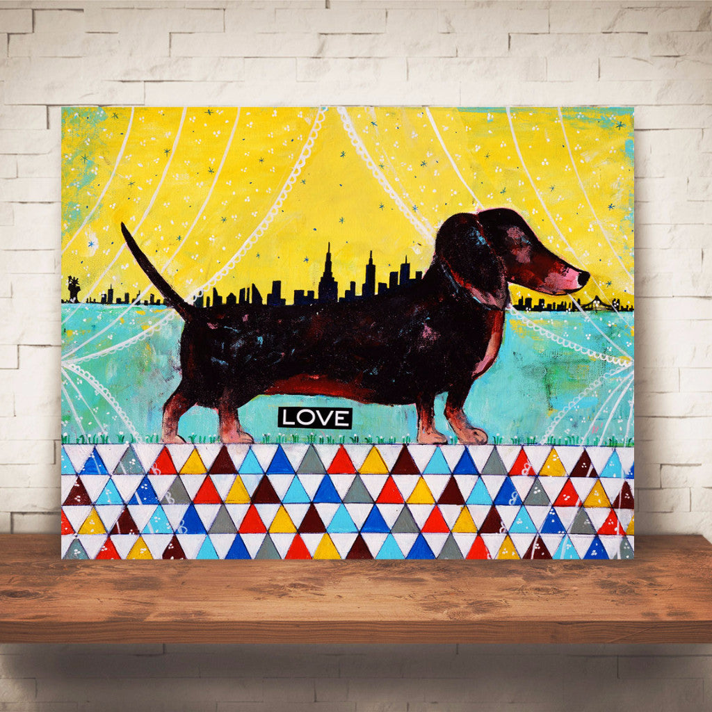 Ruby Tuesday/Dachshund Art